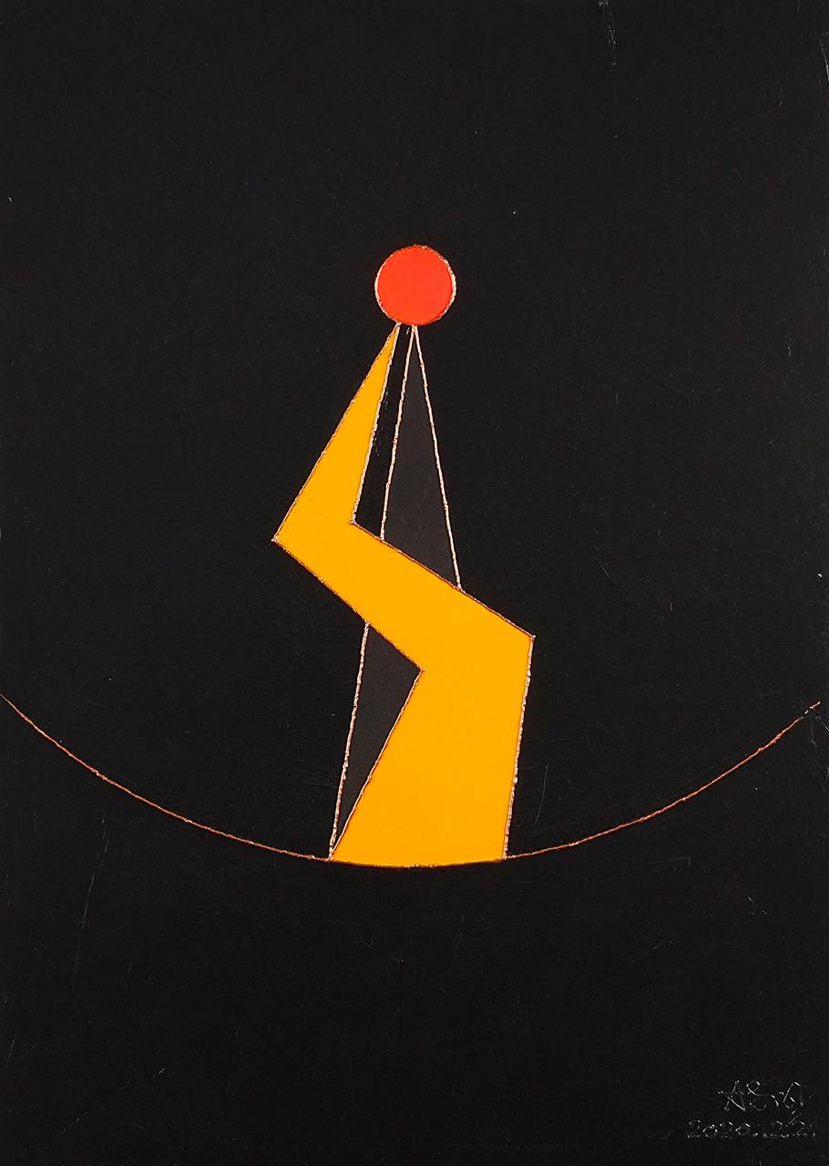 Картина «Energy Balance» от А.В Сидерского acrylic on canvas — изображение 2