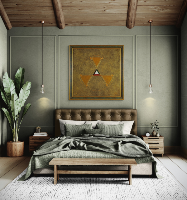 Картина «Yantra» от А.В Сидерского acrylic on canvas