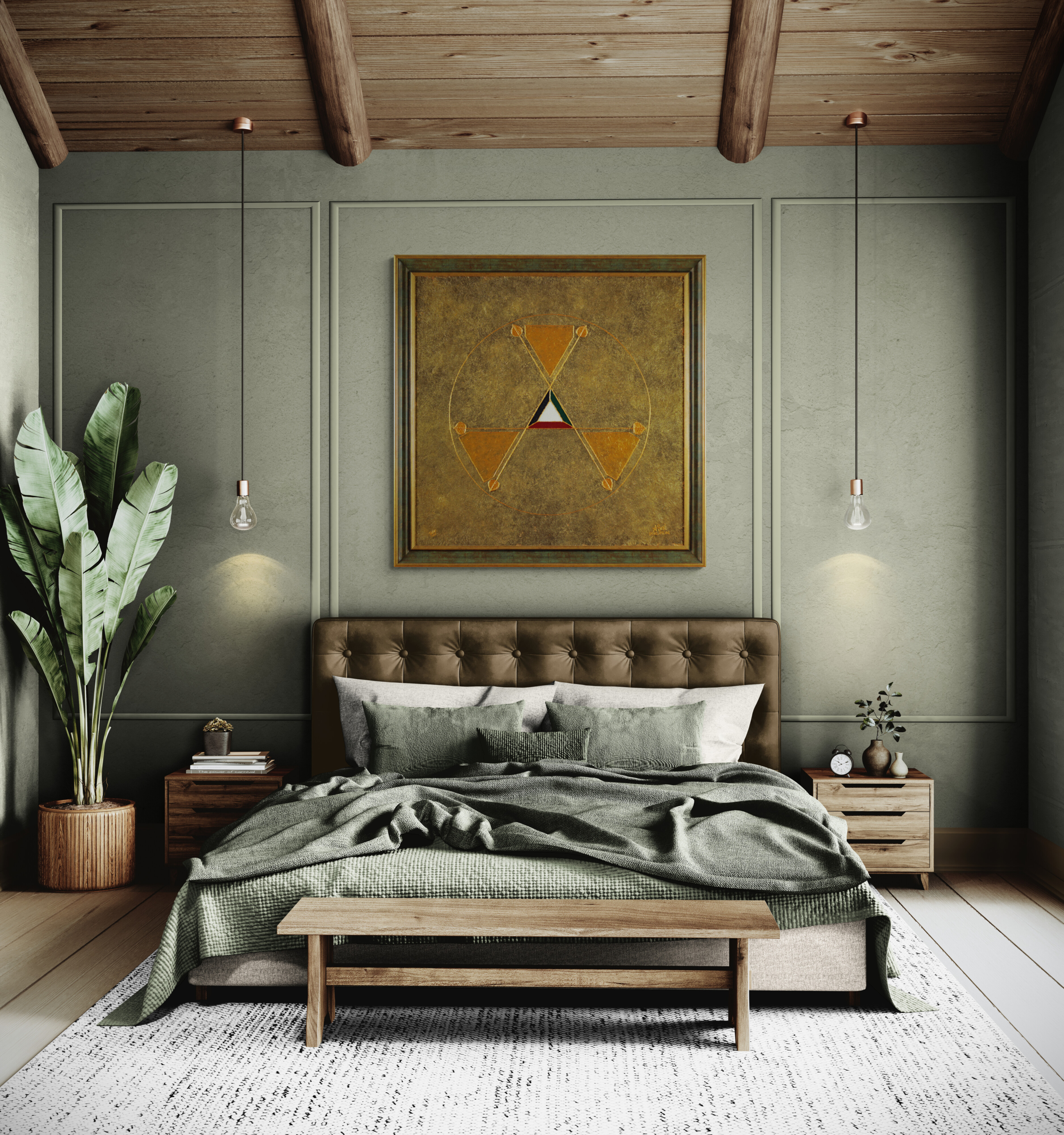 Картина «Yantra» от А.В Сидерского acrylic on canvas