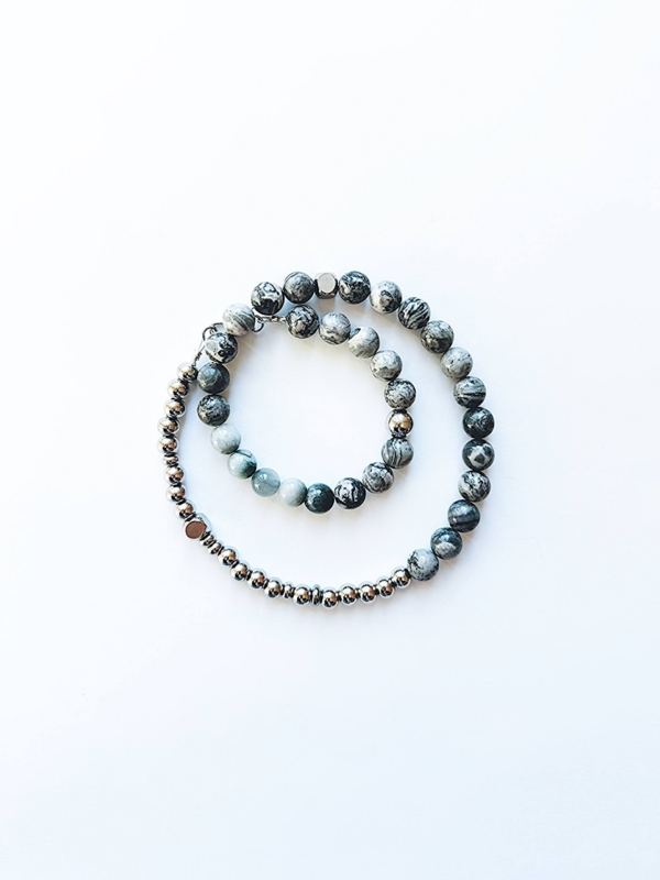 Браслет «Steel and Zen Guardian of the Void Bracelet for a Man» от А.В Сидерского