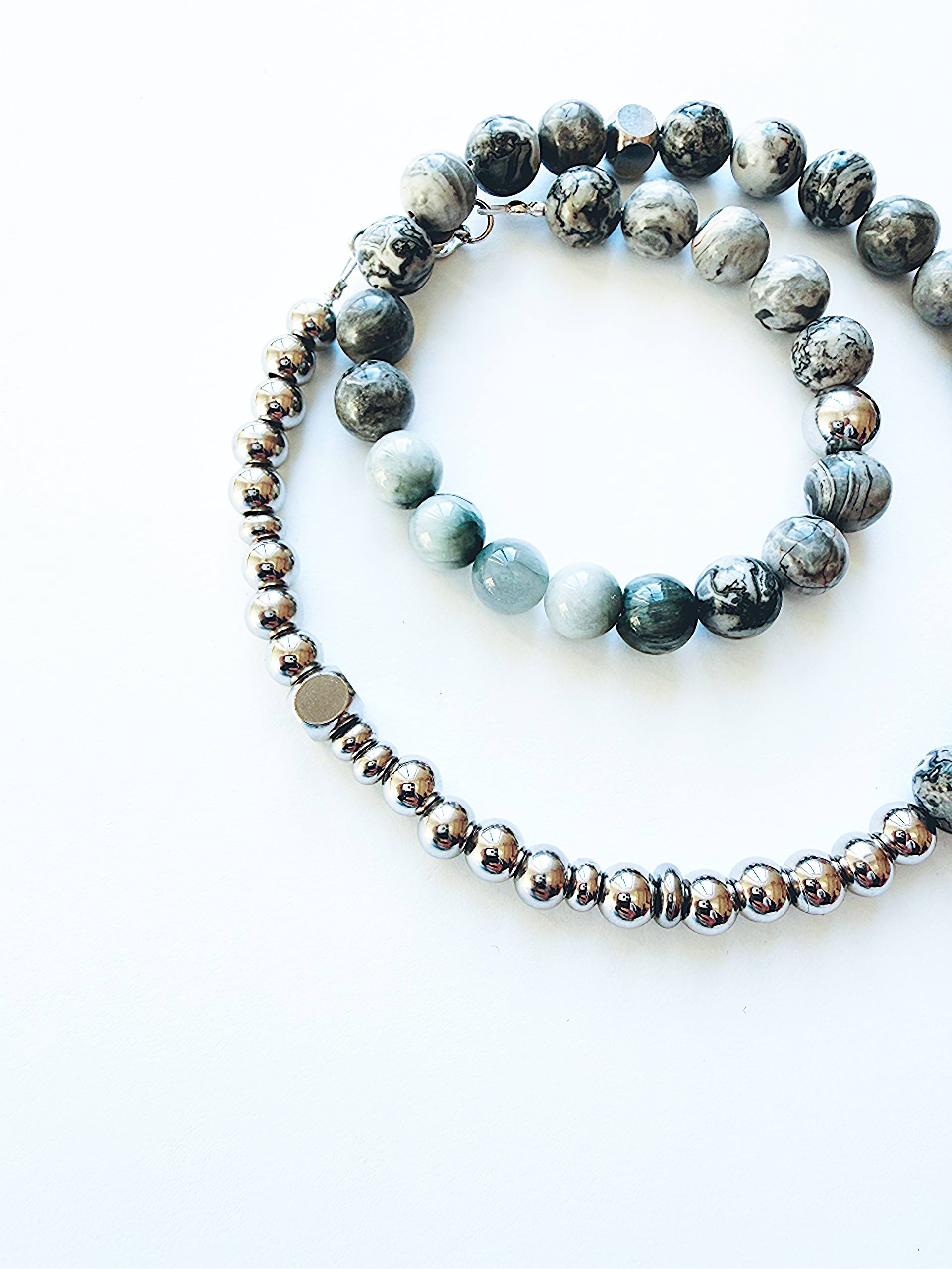Браслет «Steel and Zen Guardian of the Void Bracelet for a Man» от А.В Сидерского - Зображення 2