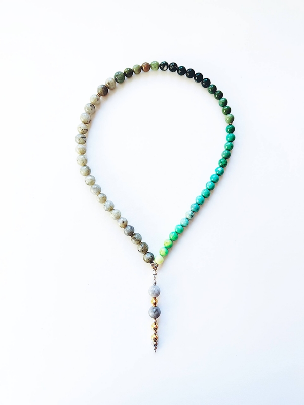 Emerald Guardian Yoga Mala 54 бусин от А.В Сидерского